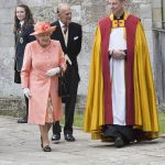 Queen attends Lord Mountbatten’s great granddaughter wedding