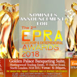 EPRA, Leadership and Entrepreneurial Awards 2018 Nominees announced, find out the full list of the nominees EPRA, Leadership and Entrepreneurial Awards 2018 Nominees announced, find out the full list of the nominees