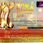 The 2nd Annual EPRA, Leadership and Entrepreneurial Awards 2018.