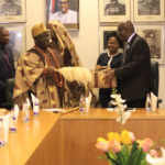 HRM Oba Babatunde Ogunlaja JP courtesy visit to the Nigeria High Commission UK