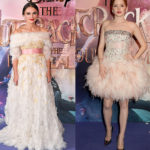 Keira Knightley and Ellie Bamber dazzle in fairytale inspired gowns as they attend the star-studded UK premiere of new Disney film The Nutcracker and The Four Realms