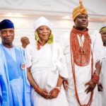 Sir Kessignton Adebutu honoured with an enviable Chieftancy title ‘Odole  Oodua’ by the Oonirisa of Ile Ife.